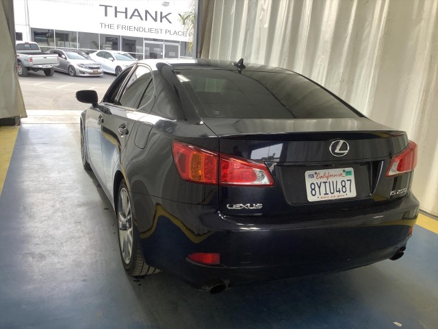 2010 LEXUS IS IS 250 6-SPEED SEQUENTIAL