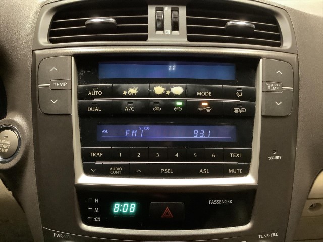 2009 LEXUS IS UNKNOWN