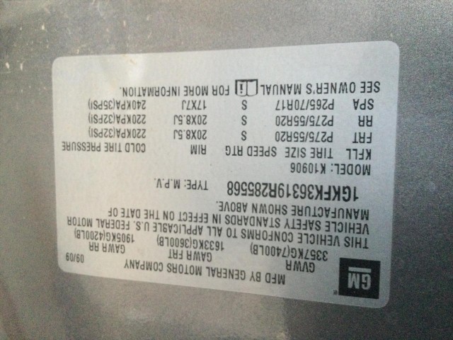 2009 GMC YUKON XL UNKNOWN