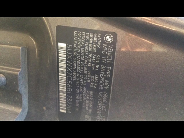 2011 BMW X3 XDRIVE35I