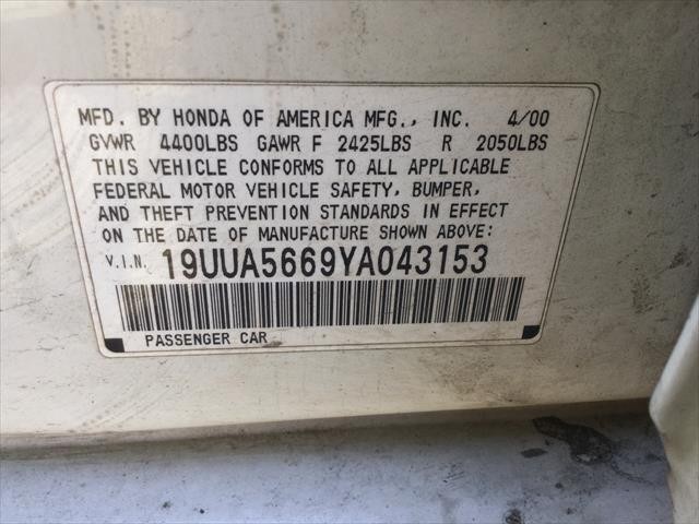 2000 ACURA TL 3.2TL