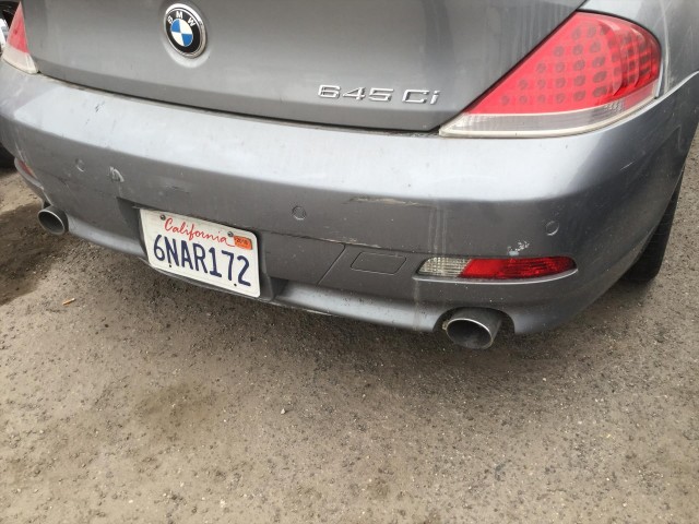 2005 BMW 6-SERIES 645CI CONVERTIBLE